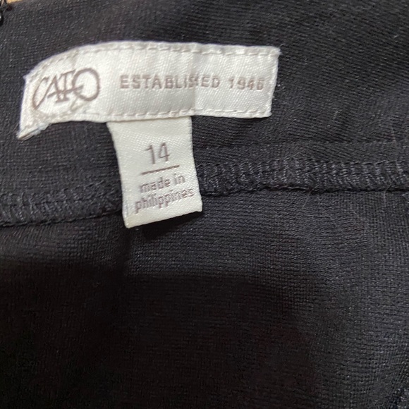 Cato Black Pencil Skirt - Picture 3 of 4